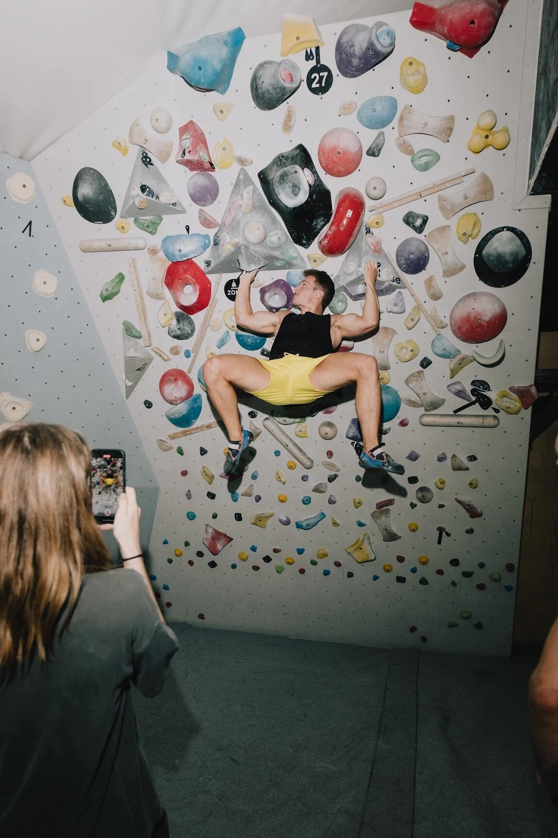 Escalade chez Arkose