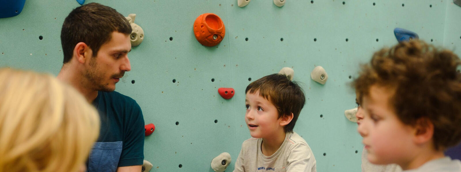 sport enfant 3 ans - escalade